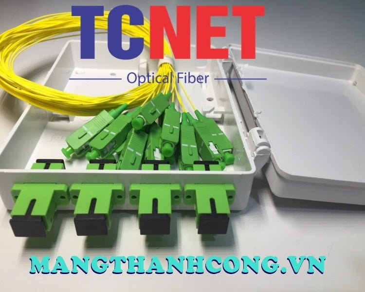 4FO FTTH4 ODF Optical Distribution Box SC/APC Simplex White Cream 5 Hop phoi quang odf 4fo ftth4 scapc simplex trang kem.jpg