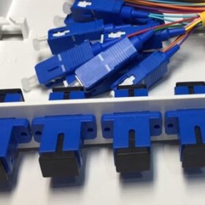 4FO FTTH4 ODF Optical Distribution Box SC/UPC 12 Colors Simplex White Cream