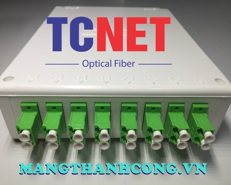 8FO FTTH8 ODF Optical Distribution Box LC/APC Duplex SM White Cream 9 Hop phoi quang odf 8fo ftth8 lcapc duplex sm trang kem 3.jpg