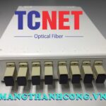 8FO FTTH8 ODF Optical Distribution Box SC OM2 Simplex White Cream 19 Hop phoi quang odf 8fo ftth8 sc om3 simplex trang kem 7.jpg
