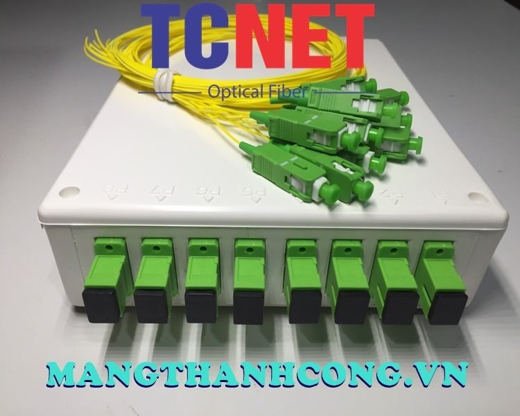 8FO FTTH8 ODF Optical Distribution Box SC/APC Simplex White Cream 9 Hop phoi quang odf 8fo ftth8 scapc simplex trang kem 2.jpg