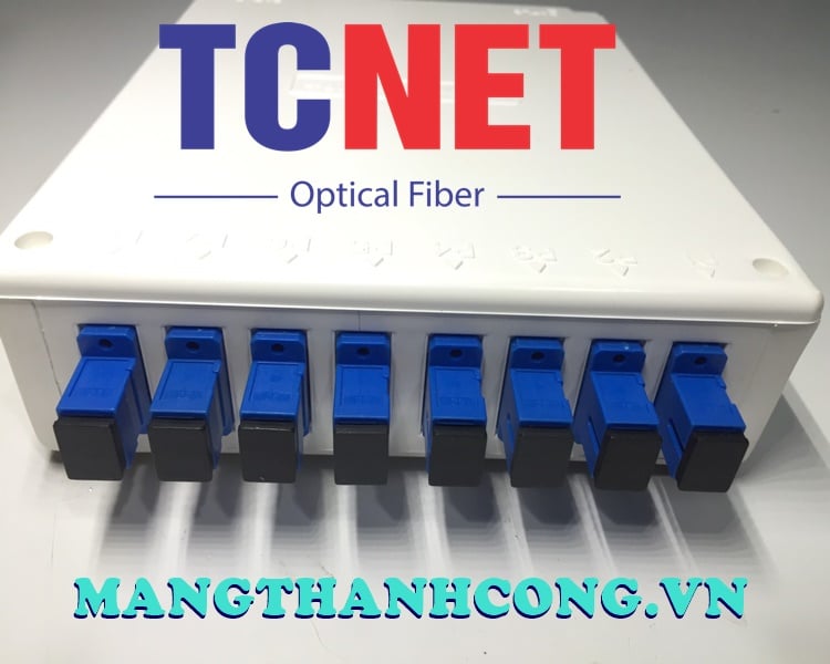 8FO FTTH8 ODF Optical Distribution Box SC/UPC Simplex White Cream 13 Hop phoi quang odf 8fo ftth8 scupc 12 mau simplex trang kem 4.jpg