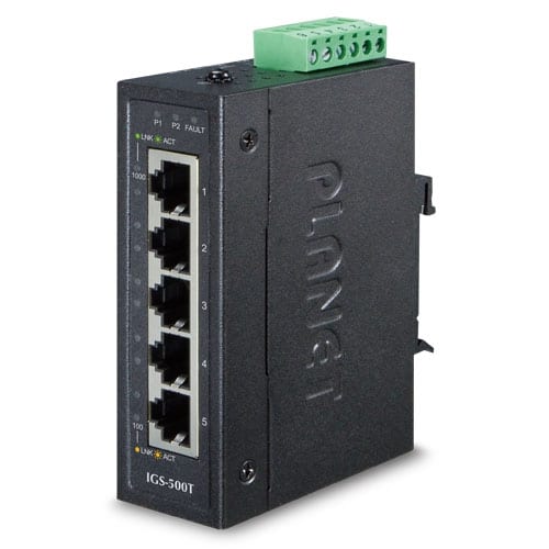 IGS-500T - Compact Industrial 5-Port 10/100/1000T Gigabit Ethernet Switch 4 Igs 500t compact industrial 5 port 101001000t gigabit ethernet switch 1.jpg