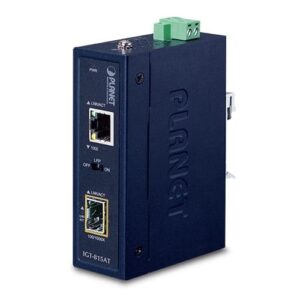 IGT-815AT - Industrial Compact 100/1000BASE-X to 10/100/1000BASE-T Media Converter