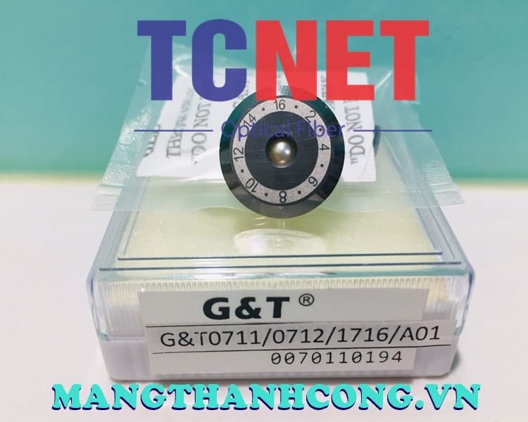 Cleaver Blade for 16-position Precision Fiber Cleaver Model: G&T0711/0712/1716/A01 6 Luoi dao cho dao cat 16 vi tri chinh xac soi cap quang model gt071107121716a3.jpg