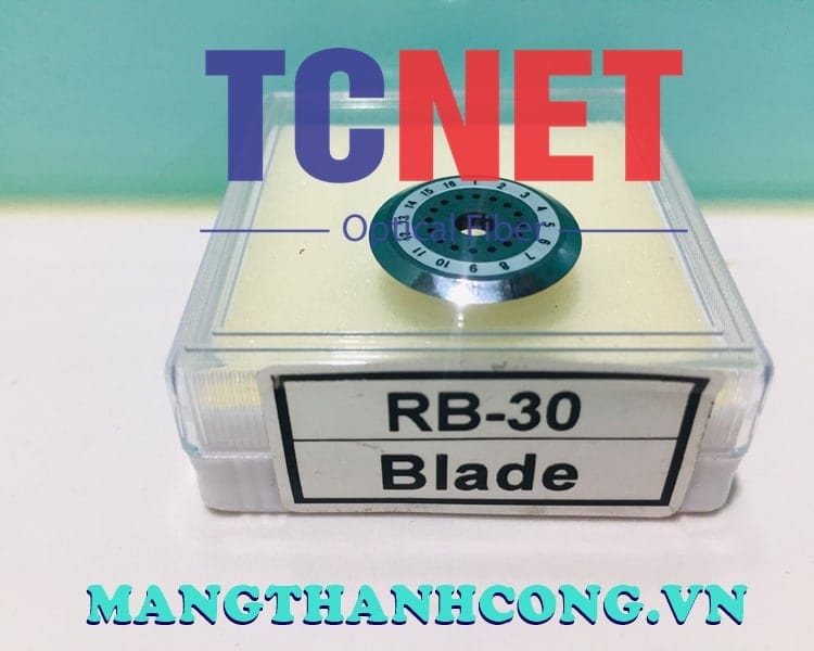 Lưỡi dao cho dao cắt chính xác 16 vị trí sợi cáp quang dao cắt CT-30 Model: RB30 8 Luoi dao cho dao cat chinh xac 16 vi tri soi cap quang dao cat ct 30 model rb32.jpg