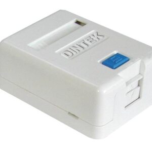 DINTEK Network Face Plate, Surface Mount - 1301-02012