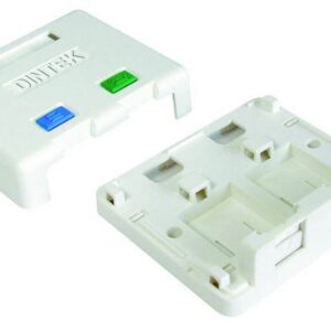 DINTEK Network Face Plate, Surface Mount - 1301-02013