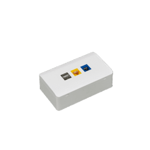 DINTEK Network Face Plate, Surface Mount - 1303-11039