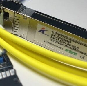 WINTOP Optical Module YT-SFP+-BU-20LD | 10 Gbps SFP+ Optical Module, 1 Single Fiber 20km 1270/1330nm