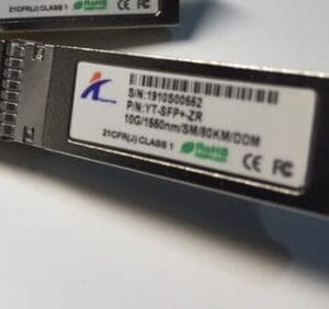 WINTOP Optical Module YT-SFP+-ZR | 10 Gbps SFP+ Optical Module, 2 Fiber 80km 1550nm