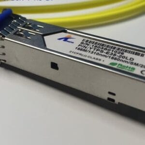 WINTOP Optical Module YTPS-E35-20LD/WTPS-E35-20LD | 155 Mbps SFP Optical Module, 1 Single Fiber 20km 1490/1550nm DDM