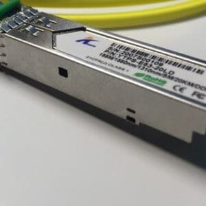 WINTOP Optical Module YTPS-E53-20LD/WTPS-E53-20LD | 155 Mbps SFP Optical Module, 1 Single Fiber 20km 1490/1550nm DDM