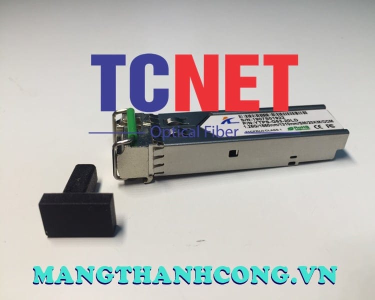 Module quang WINTOP YTPS-G43-20LD | SFP 1.25Gbps, 1 sợi quang, 20km, TX/RX 1490/1310nm, DDM 54 Module quang wintop ytps g43 20ld module quang sfp 1.25 gbps 1 soi quang 20km 14901310nm ddm 24.jpg
