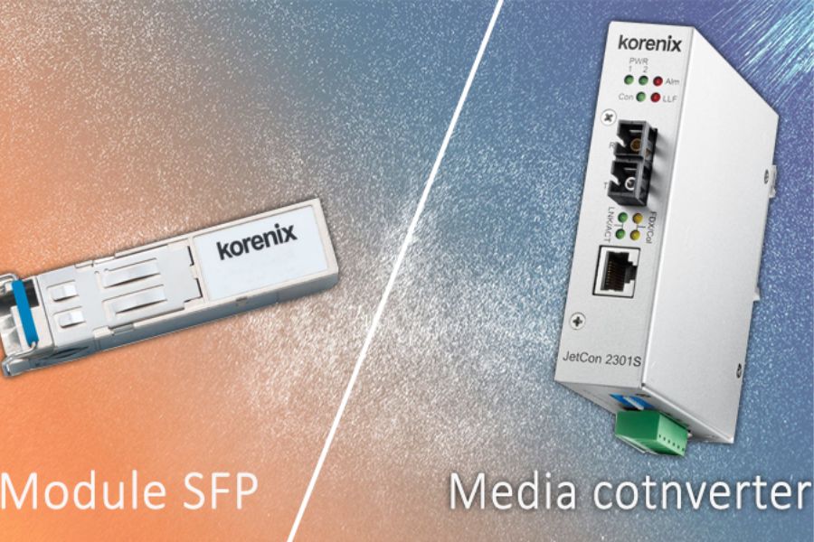 Module SFP và converter quang