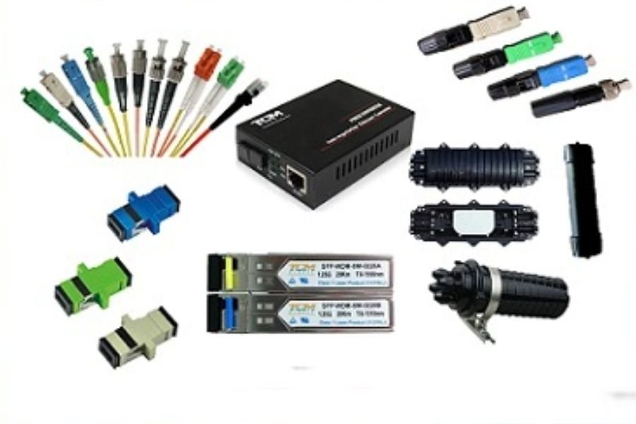 Phụ kiện quang trong thi công cáp quang