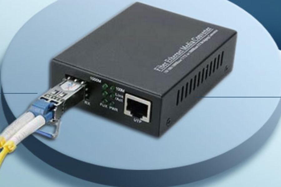 Sự cố Media Converter không lên nguồn