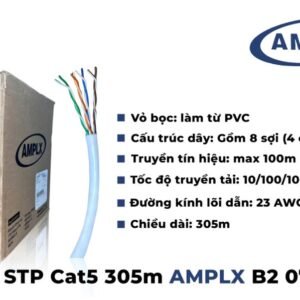 Cáp STP Cat5E  B2 0704 AMPLX