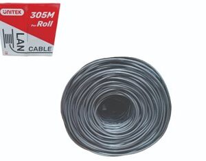 DÂY MẠNG KHÔNG GIẮC CAT5 0,43BC 300M C18128GY UNITEK