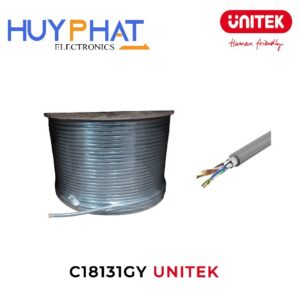 DÂY MẠNG KHÔNG GIẮC SFTP CAT7 0,52BC 305M C18131GY UNITEK