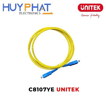 dây quang SC/UPC C8107YE-3M UNITEK 1 dây quang SC/UPC C8107YE-3M UNITEK