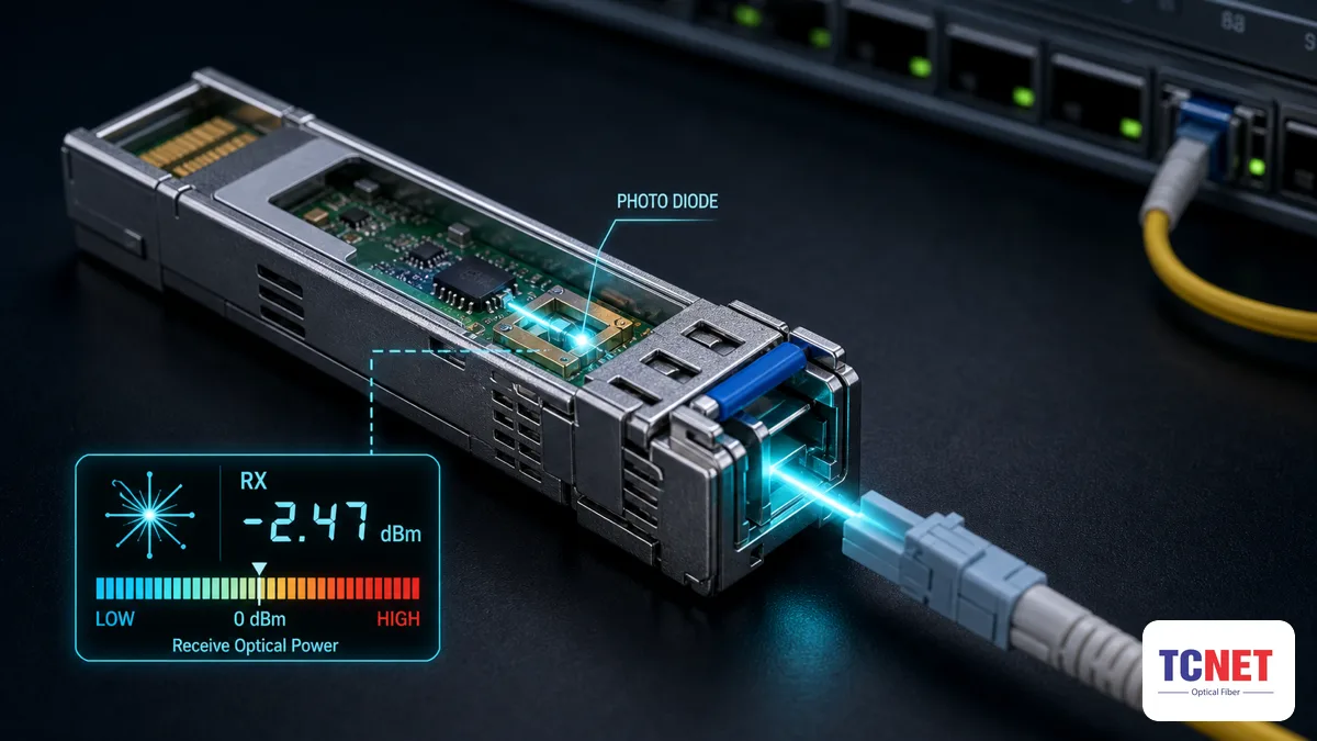 Đọc RX power — chỉ số quan trọng nhất khi soi lỗi — cách đọc thông số dom trên sfp