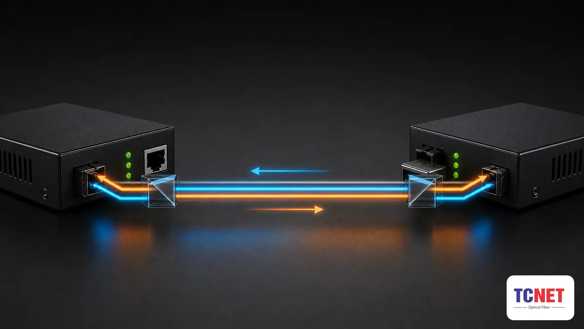 Converter 1 sợi (single fiber/BiDi) hoạt động thế nào? — converter quang 1 sợi vs 2 sợi: cách chọn và lưu ý bước sóng