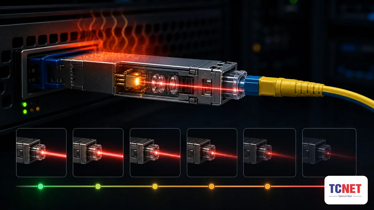 Độ ổn định tín hiệu quang là gì và ảnh hưởng thế nào 13 Nhiệt độ và lão hóa laser tác động ra sao? — độ ổn định tín hiệu quang