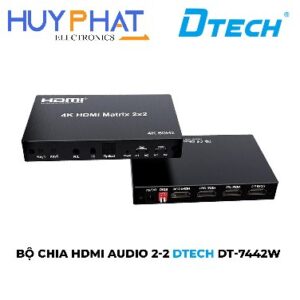 Switch HDMI Audio 2-2        DT-7442W DTECH