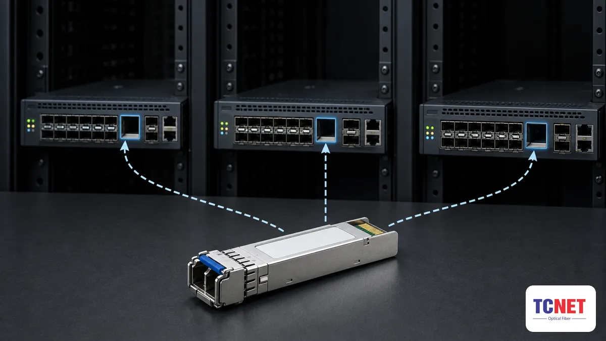 SFP dùng chung nhiều switch được không và có ổn định