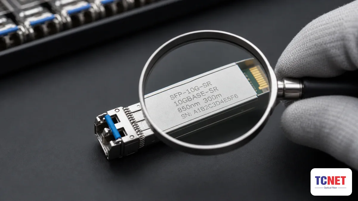 Cách kiểm tra SFP chính hãng và phân biệt hàng giả 10 Cách kiểm tra SFP chính hãng và phân biệt hàng giả