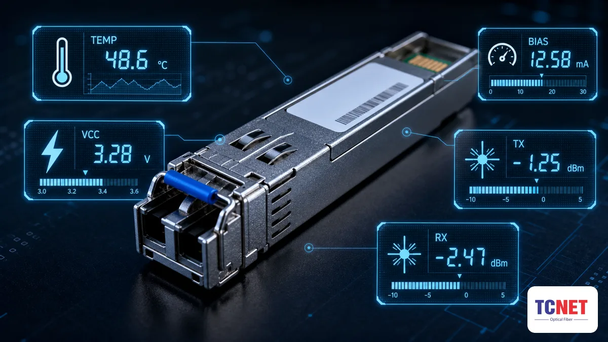 Cách đọc thông số DOM trên SFP chi tiết từng chỉ số