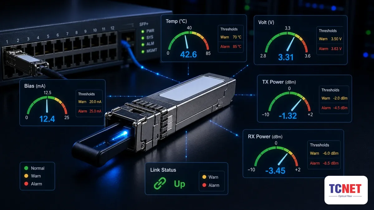 Giám sát SFP qua SNMP như thế nào trong hệ thống mạng 13 Các thông số SFP giám sát được và ngưỡng cảnh báo — giám sát sfp qua snmp