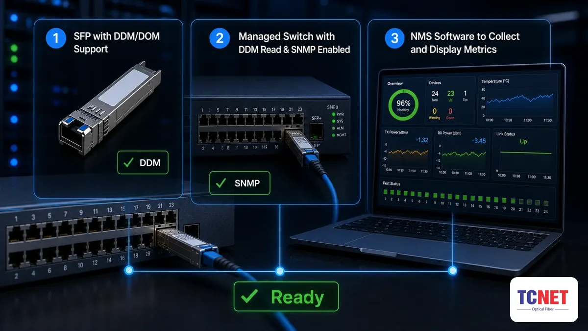 Giám sát SFP qua SNMP như thế nào trong hệ thống mạng 16 Điều kiện cần để triển khai giám sát SFP — giám sát sfp qua snmp