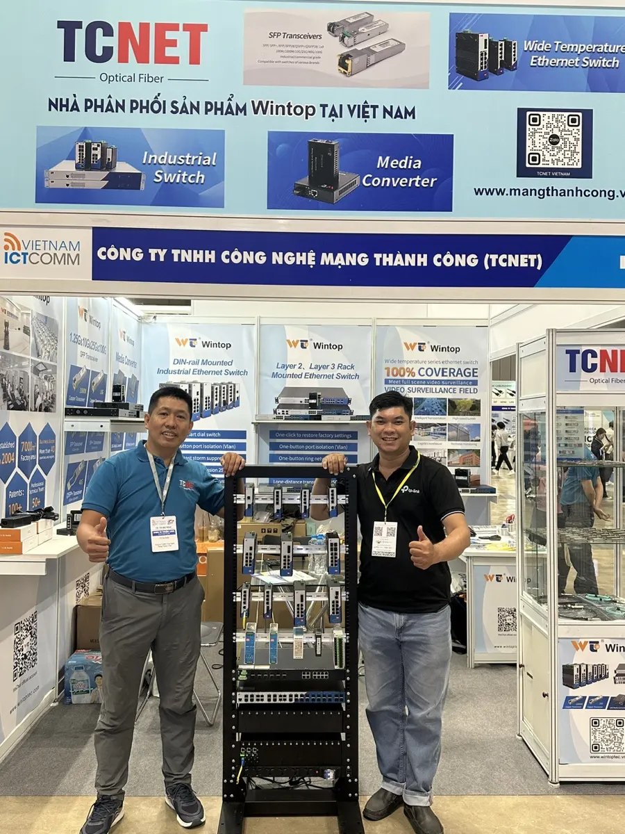 Mạng Thành Công tham gia Triển lãm quốc tế ICT COMM Vietnam 2025 40 Mạng Thành Công tại ICT COMM Vietnam 2025