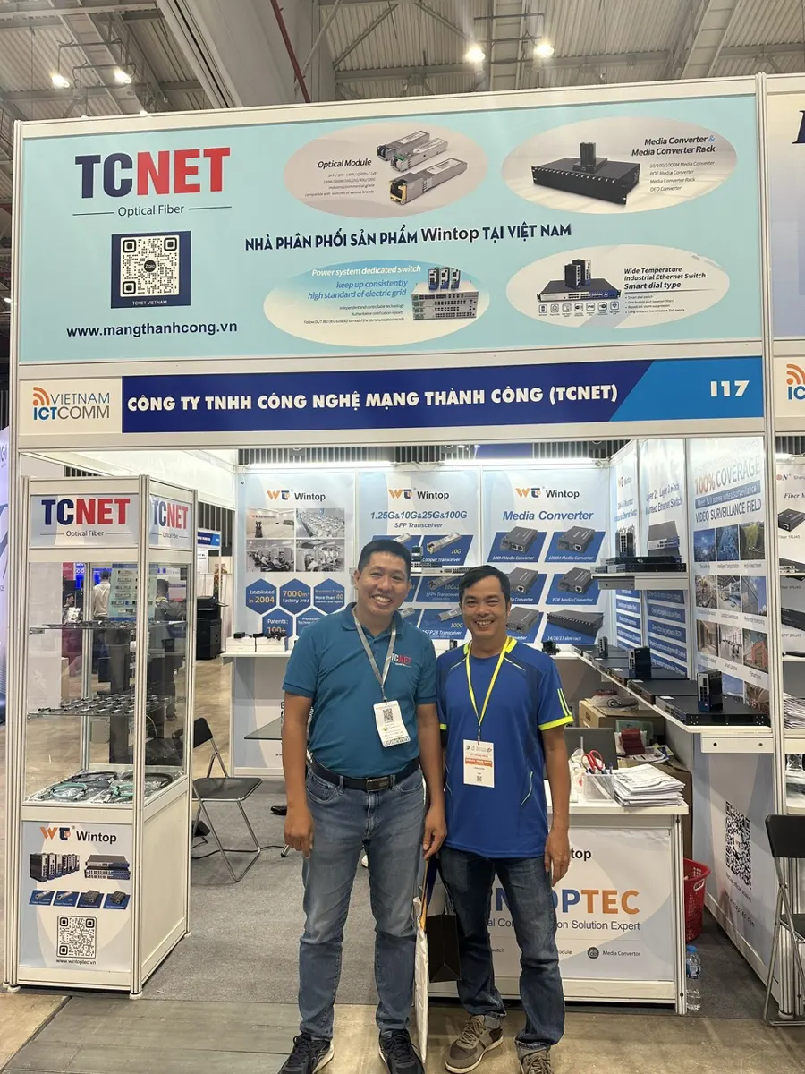 Mạng Thành Công tham gia Triển lãm quốc tế ICT COMM Vietnam 2025 52 Mạng Thành Công tại ICT COMM Vietnam 2025