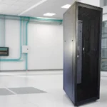 Tủ rack 19 inch thực tế trong phòng mạng