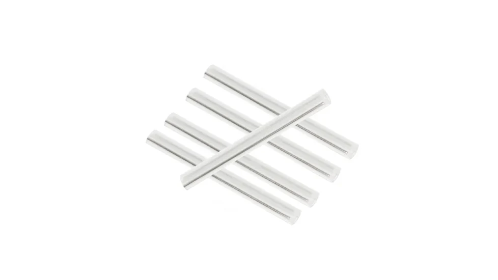 Cách sắp xếp mối hàn trong khay măng xông và cố định sợi dư 3 Ống co nhiệt bảo vệ mối hàn quang dài 60mm có lõi thép
