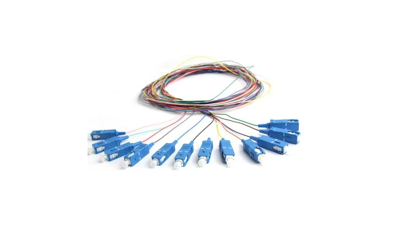 Suy hao qua ODF và adapter quang — mức cho phép 5 Bộ dây pigtail quang 12 màu đầu SC/UPC singlemode