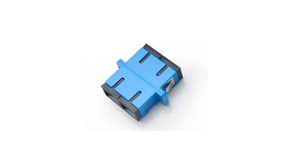 ODF wallmount SC/LC: khi nào dùng thay ODF rack 3 Adapter quang SC/UPC duplex singlemode màu xanh